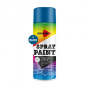 Краска-спрей синяя AIM-ONE 450 мл (аэрозоль).Spray paint blue 450ML SP-B21