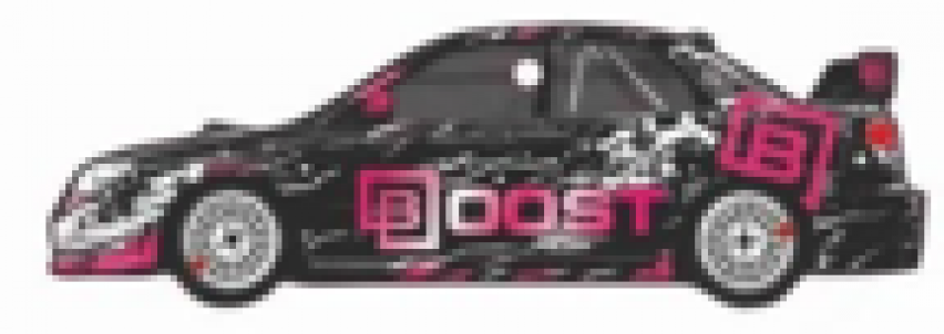 Ароматизатор "BOOST" картон (Машина) Бабл Гам