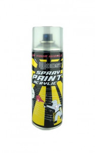 Краска-спрей лак глянцевый BOOST 520 мл (аэрозоль).Spray paint lacquer gloss 520ML SP-GL190