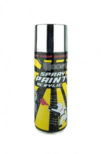 Краска-спрей супер-хром  BOOST 520 мл (аэрозоль).Spray paint chrome  520ML SPC-450